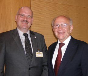 Joachim König, Präsident EVVC und Peter Götz MdB