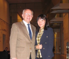 Peter Götz mit Zhang Chi im Reichstag