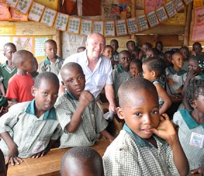 Besuch einer Schule in Kampala