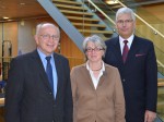 v.l.n.r: Peter Götz MdB; Dr. Gisela Volz, Vizepräsidentin bdo; Wolfgang Steinbrück, Präsident bdo