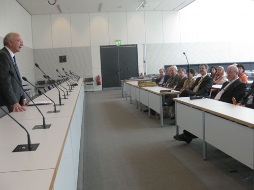 Peter Götz im Gespräch mit der IHK Karlsruhe im Reichstag