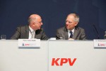 Peter Götz und Wolfgang Schäuble (Foto: KPV, Bernhard Link)